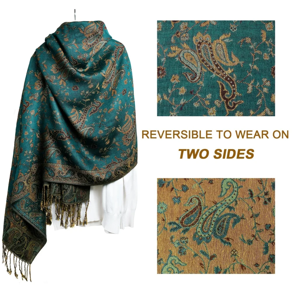 Luxury Cashmere Rave Pashmina - Image 5