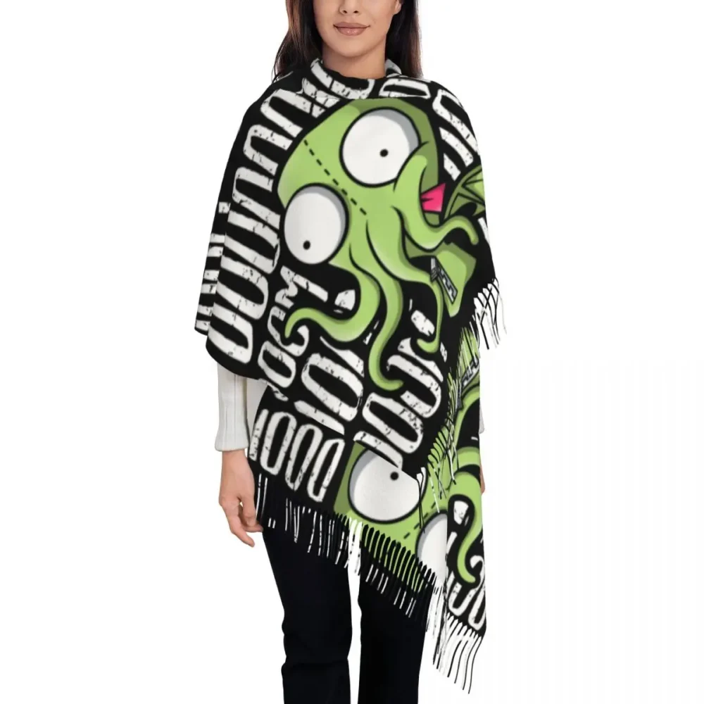 Cthulhu Gir Pashmina w Tassels