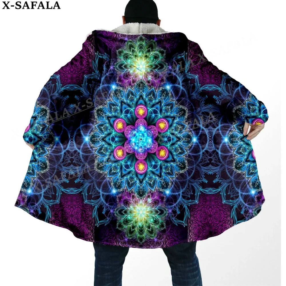 Trippy Mandala Psychedelic Rave Pashmina