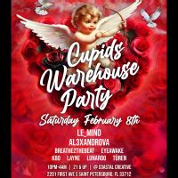 Divine Freak Collective - Cupid's Warehouse Party: Le_Mind, Al3xAndrovA, Breathe2thebeat, EYEawake, Layne, Lunaroo, K80, dOhDoubleP