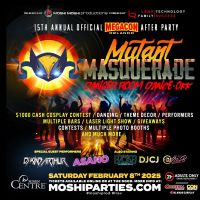 MEGACON AFTERPARTY - MUTANT MASQUERADE: DJ KING ARTHUR, Mia Asano, DJCJ, DJ Ellie B